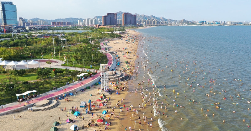 靈山灣（城市陽臺）海水浴場7月1日對外開放